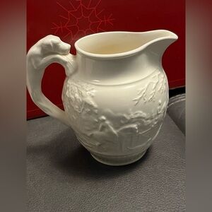 This is a vintage Wedgwood Devonshire jug or pitcher